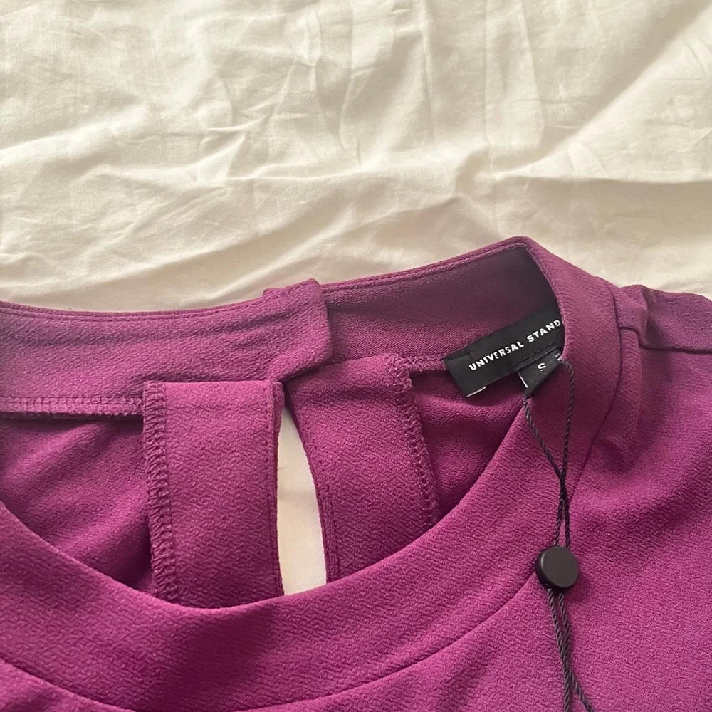 Universal Standard Rich Purple Blouse - Picture 2 of 6